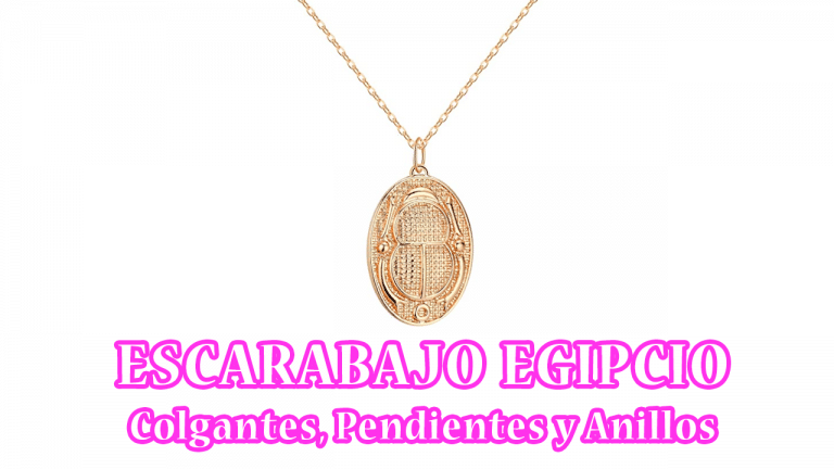 Escarabajo Egipcio | Colgante, Pulsera, Pendiente y Anillo