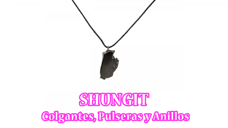 Amuletos Shungit | Colgantes, Pulseras y Anillos