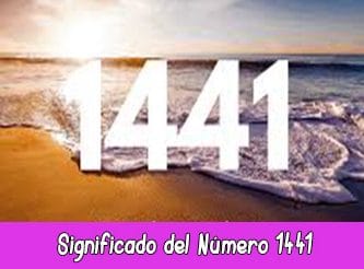 Significado del número 1441 en la Numerología | Hora 1441