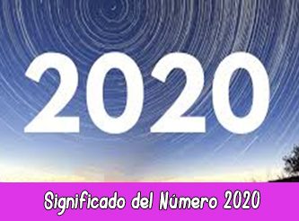 Significado del número 2020 en la Numerología | Hora 2020