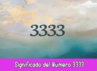 Significado del número 3333 en la Numerología Significado del número 3333 en la Numerología