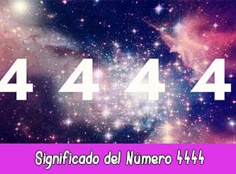 Significado del número 4444 en la Numerología