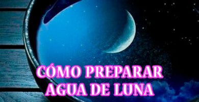 ¿Cómo hacer agua de Luna y para que sirve?