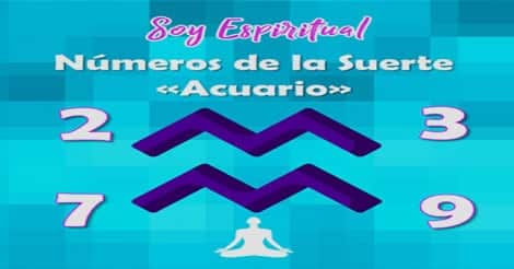 Números de la Suerte de Acuario