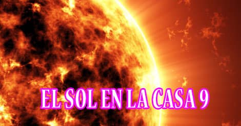 El Sol en la casa 9