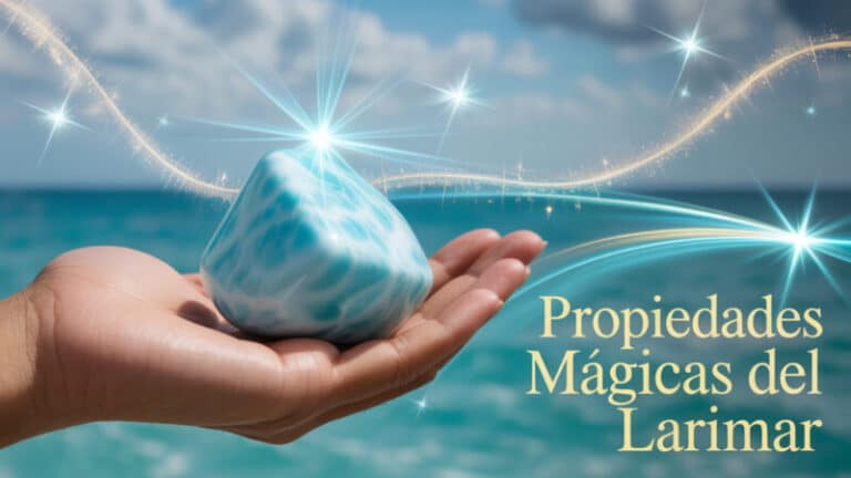 Piedra Larimar: Significado Espiritual, Propiedades Mágicas y Usos Rituales
