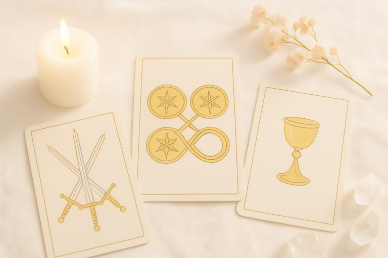 Dos de Oros Tarot de Marsella : Equilibrio y adaptabilidad en la vida