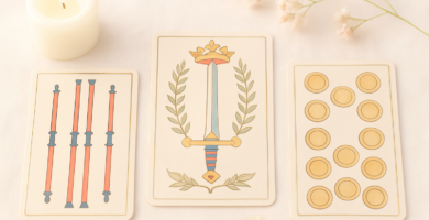 As de Espadas Tarot de Marsella: decisiones conscientes y claridad mental