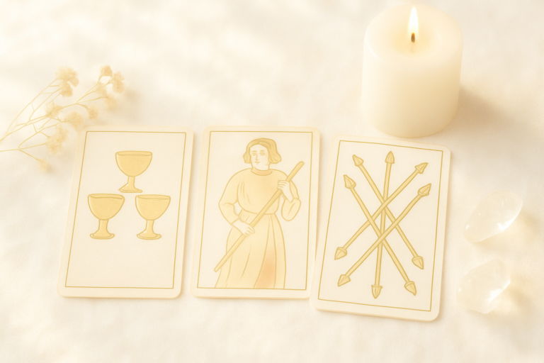 Cinco de Bastos Tarot de Marsella: fortalecimiento a través de desafíos