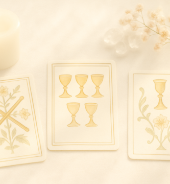 Cinco de Copas Tarot de Marsella: apertura emocional y crecimiento personal