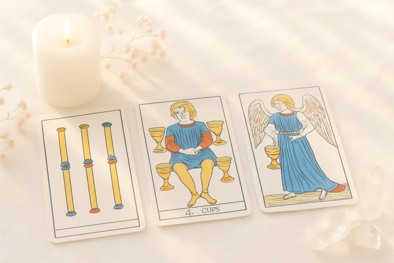 The Four of Cups Tarot Meaning: Spiritual Introspection and Emotional Balance