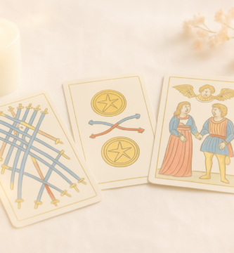 Diez de Espadas Tarot de Marsella: cierre emocional y nuevos comienzos