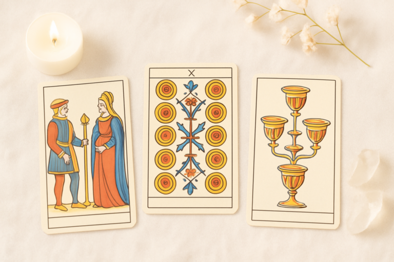 Diez de Oros Tarot de Marsella: para potenciar estabilidad y abundancia