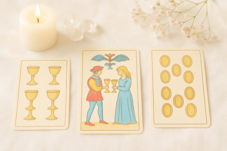 Spiritual Meaning and Interpretation of the Two of Cups Tarot Card