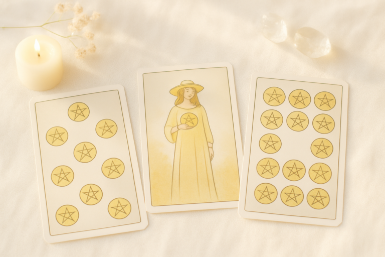 Nine of Pentacles Tarot Card Meaning: Prosperity, Independence & Spiritual Balance