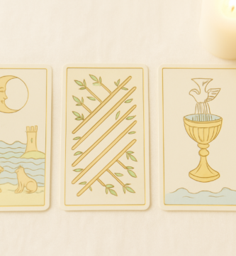 Ocho de Bastos Tarot de Marsella: flujo y transformación rápida
