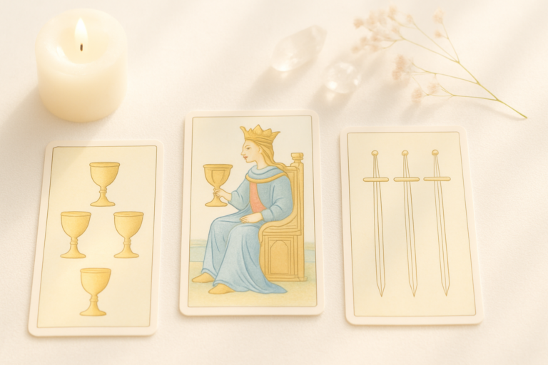 Queen of Cups Tarot Card Meaning: Emotional Wisdom & Intuitive Guidance
