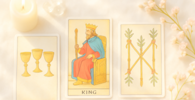 King of Wands Tarot Card Meaning: Leadership, Vision & Spiritual Growth