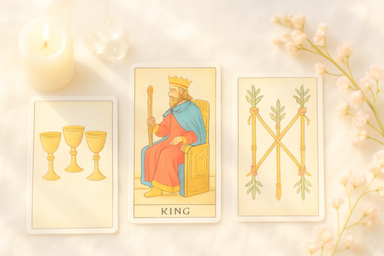 Rey de Bastos Tarot de Marsella: liderazgo y energía en acción