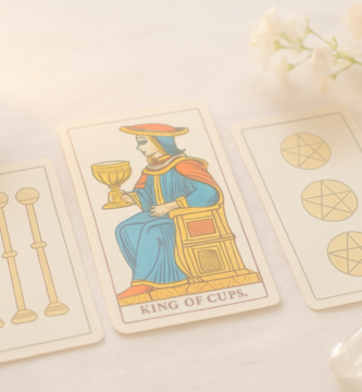 Rey de Copas Tarot de Marsella: apoyo emocional y equilibrio práctico