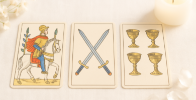 Seis de Bastos Tarot de Marsella: avances en éxito y reconocimiento