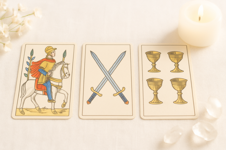 Seis de Bastos Tarot de Marsella: avances en éxito y reconocimiento