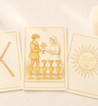 Seis de Copas Tarot de Marsella: Reconexión emocional y recuerdos positivos