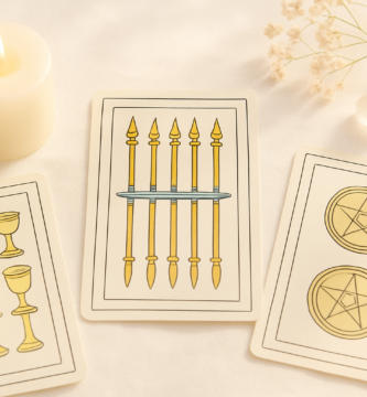 Seis de Espadas Tarot de Marsella: avances y transformación