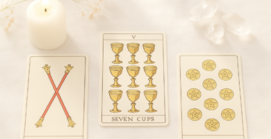 Seven of Cups Tarot Card Meaning: Clarity Amid Dreams and Choices