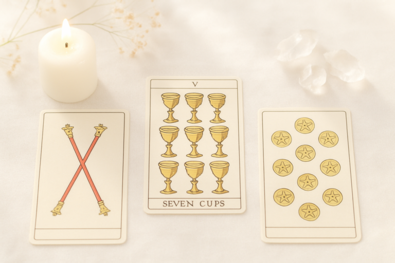 Siete de Copas Tarot de Marsella: para potenciar decisiones conscientes