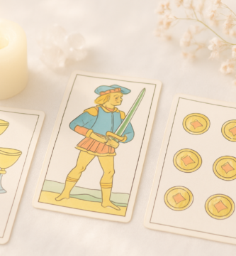 Sota de Espadas Tarot de Marsella: decisiones conscientes y apertura emocional