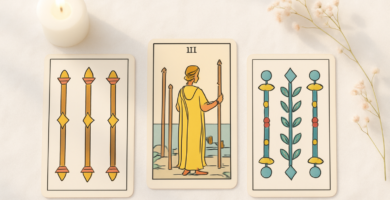 Three of Wands Tarot Card Meaning: Growth, Expansion & Spiritual Insight