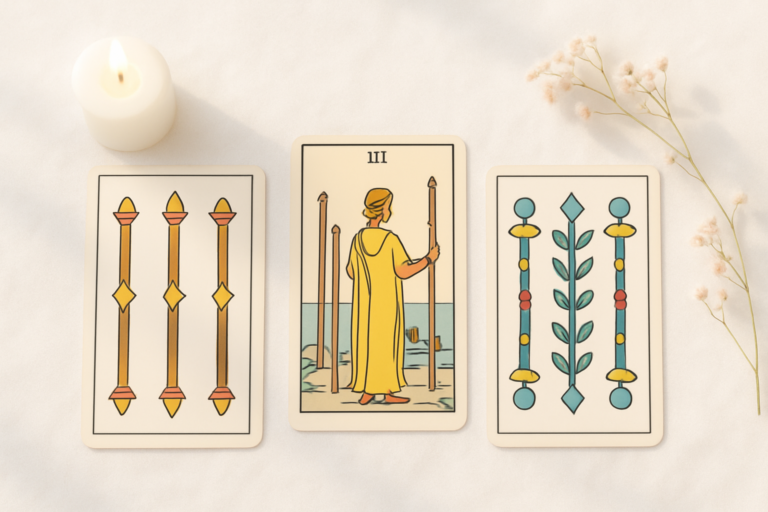 Three of Wands Tarot Card Meaning: Growth, Expansion & Spiritual Insight