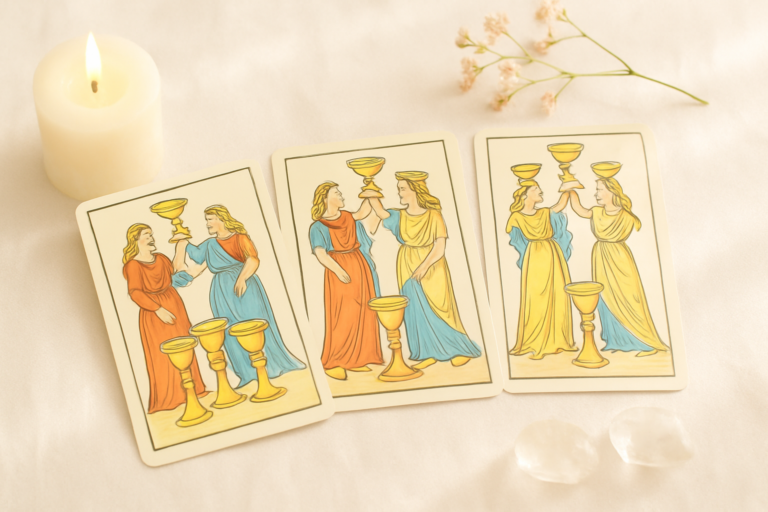 The Three of Cups Tarot Meaning: Celebrating Unity, Joy & Connection