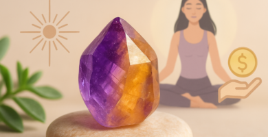 Ametrino: propiedades mágicas y espirituales de esta piedra dual