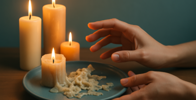Ceromancia: Significados y lectura de restos de velas