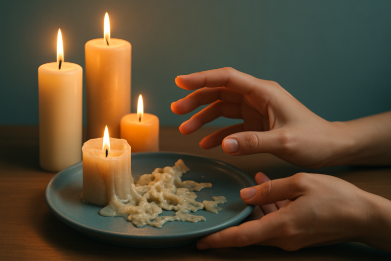 Ceromancia: Significados y lectura de restos de velas