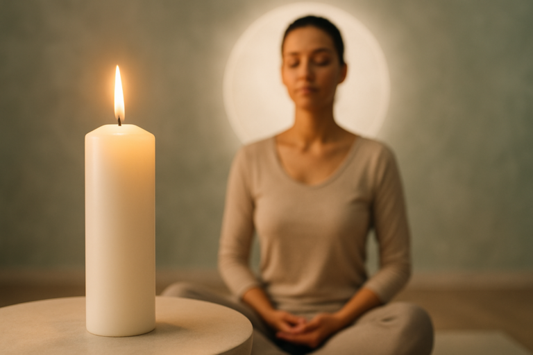 Significado espiritual de la vela blanca y su poder