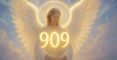 Significado espiritual del número 909: Transformación, guía y nuevos comienzos