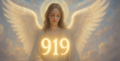 Significado espiritual del número 919: transformación, abundancia y guía celestial