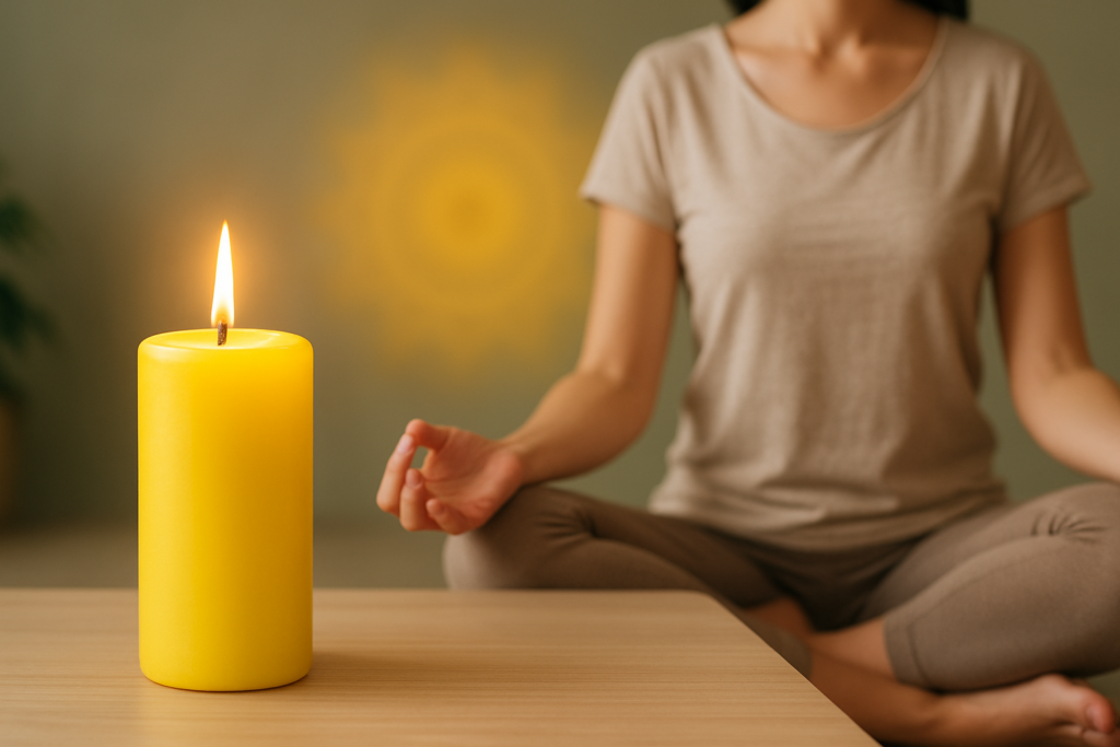 Vela amarilla: significado espiritual y energía positiva