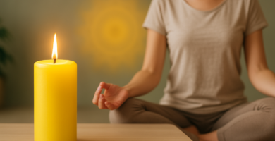 Vela amarilla: significado espiritual y energía positiva