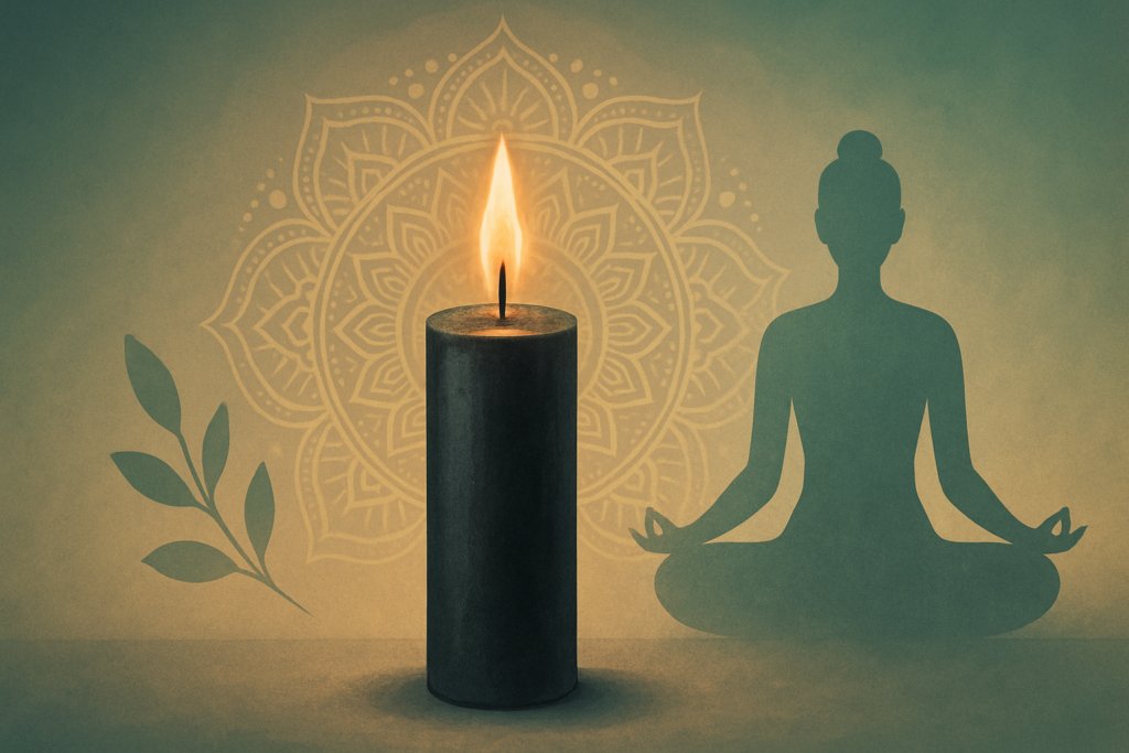 Vela negra: significado, rituales y protección espiritual