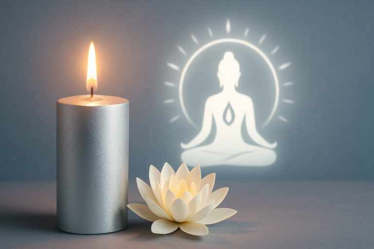 Vela Plateada: Significado y Uso Espiritual