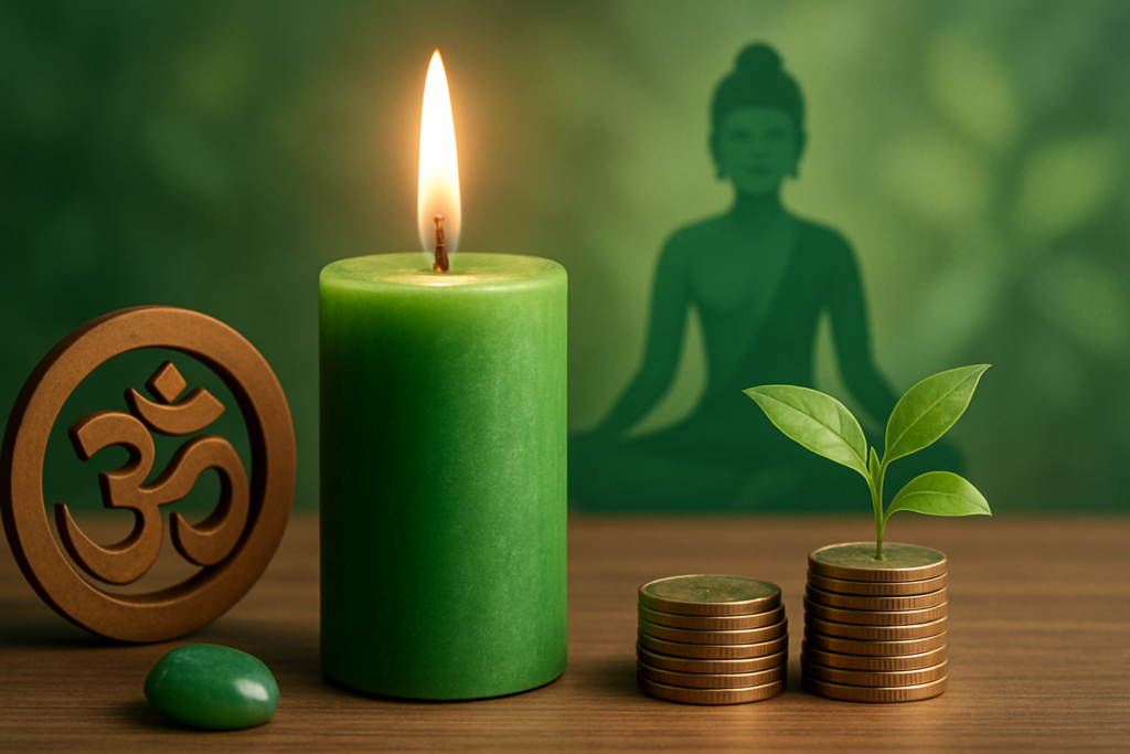 Vela Verde Significado y Usos Espirituales Vela Verde Significado y Usos Espirituales
