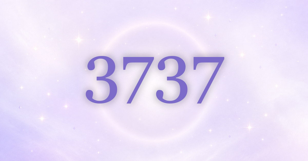Número angelical 3737: ¿qué te piden los ángeles que hagas hoy?