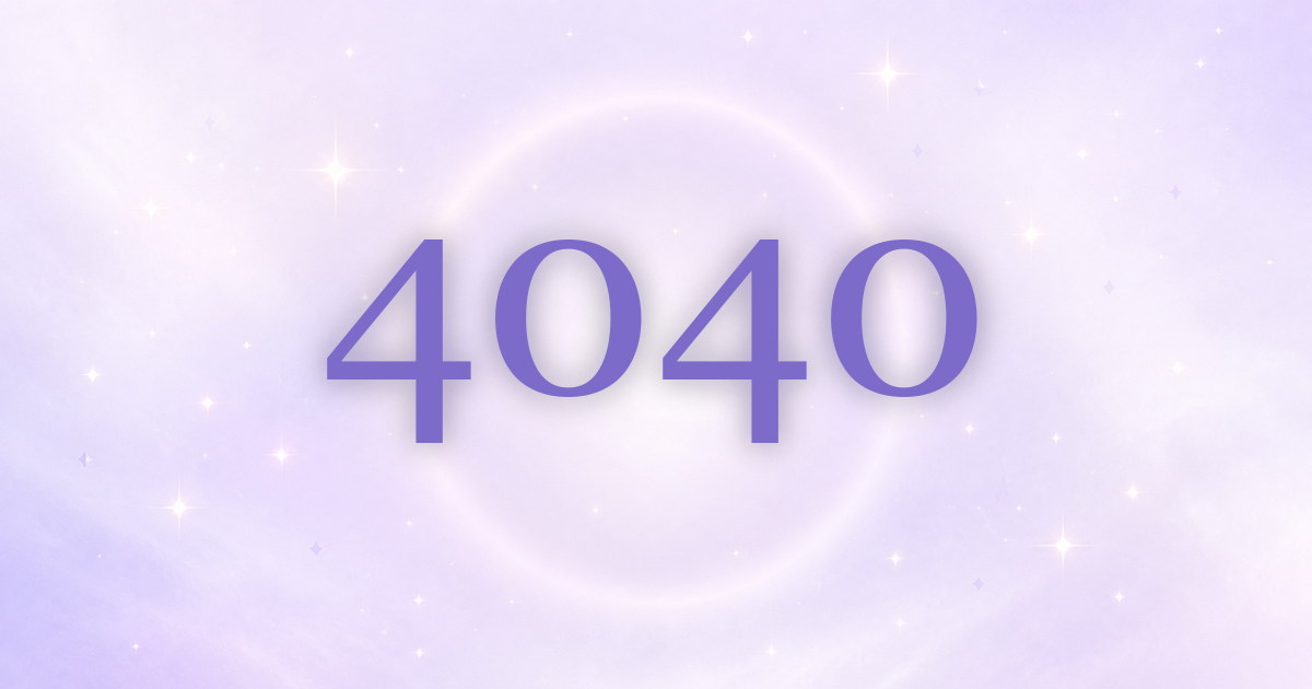 El 4040 aparece en tu vida: el mensaje que tus cimientos ya están listos El 4040 aparece en tu vida: el mensaje que tus cimientos ya están listos