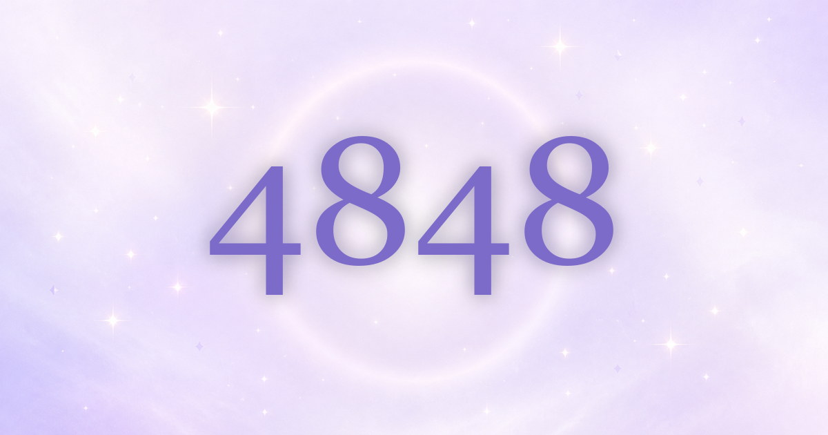 4848 aparece sin parar: tus ángeles hablan de cimientos, dinero y amor al mismo tiempo