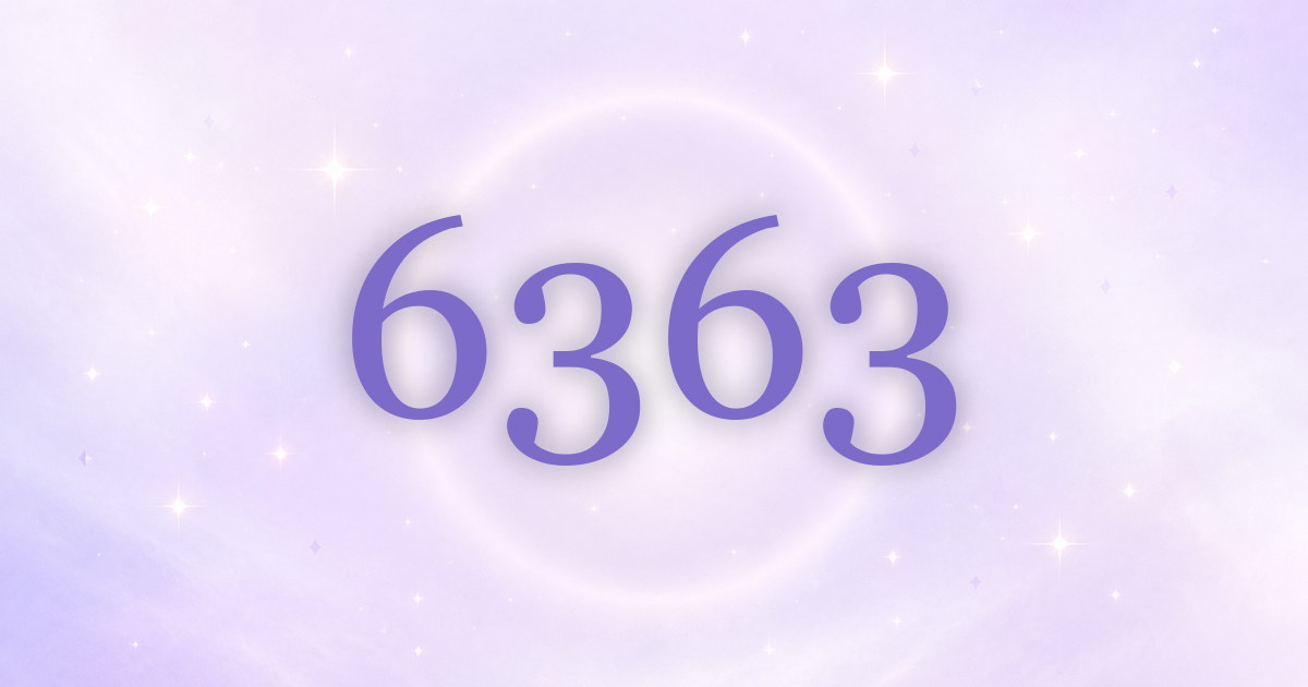 6363 aparece en tu vida: amor que madura y creatividad que concluye un ciclo