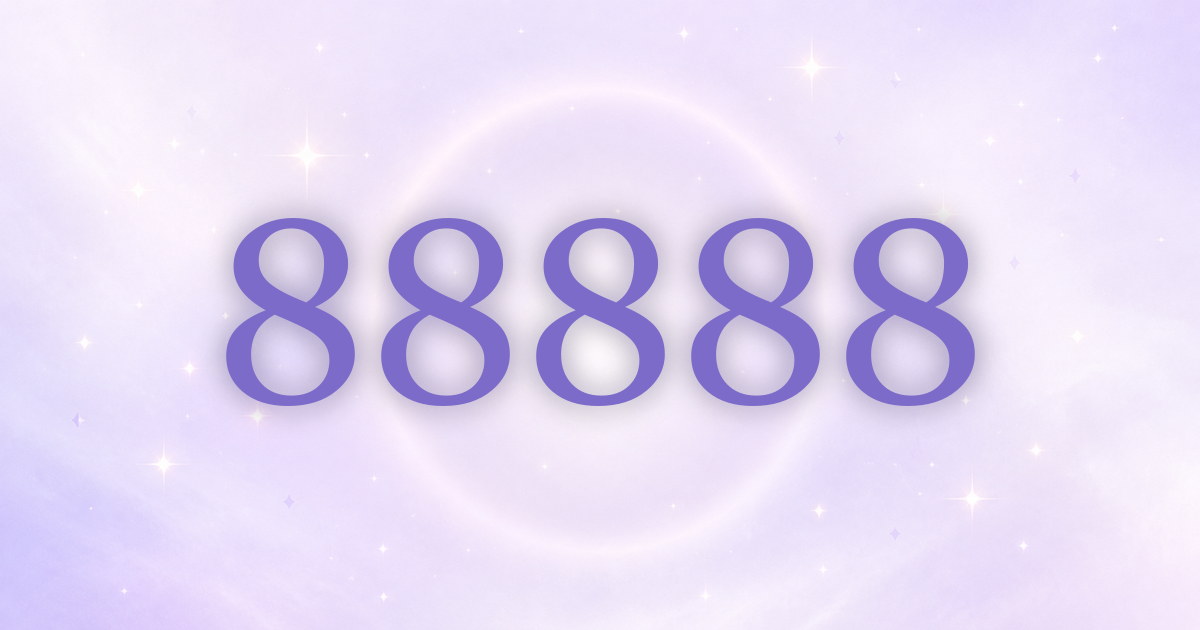 88888 número angelical: cuando el universo multiplica la abundancia por cinco